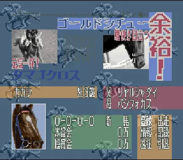 Leading Jockey (Japan) screen shot game playing